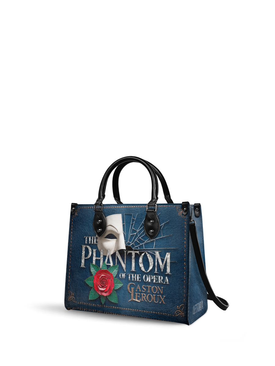 "The Phantom Of The Opera" - Black Interior - Leather Handbag