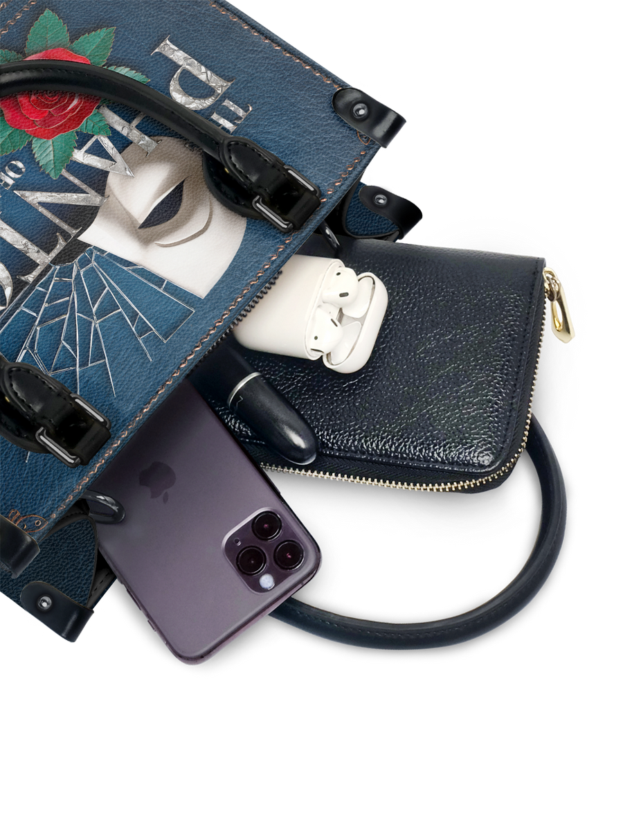 "The Phantom Of The Opera" - Black Interior - Small Leather Handbag