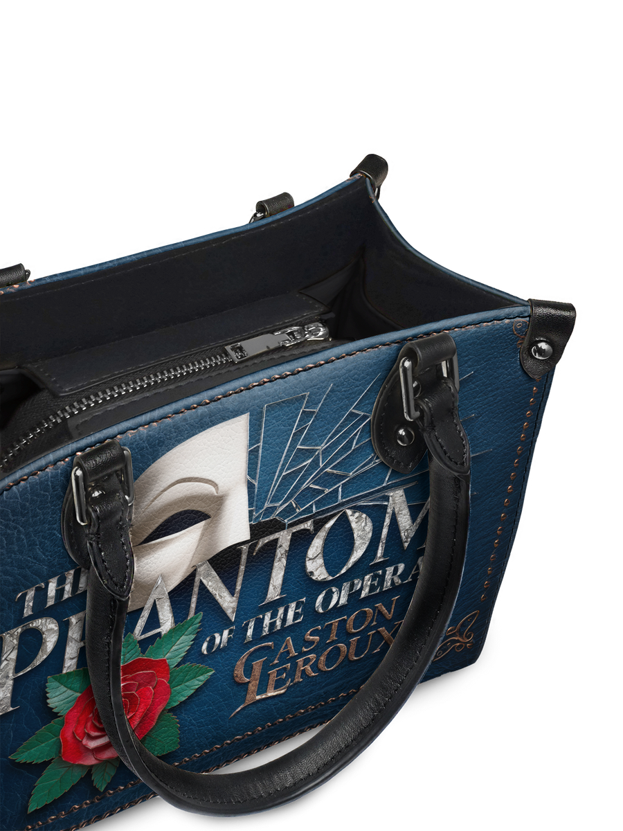 "The Phantom Of The Opera" - Black Interior - Small Leather Handbag