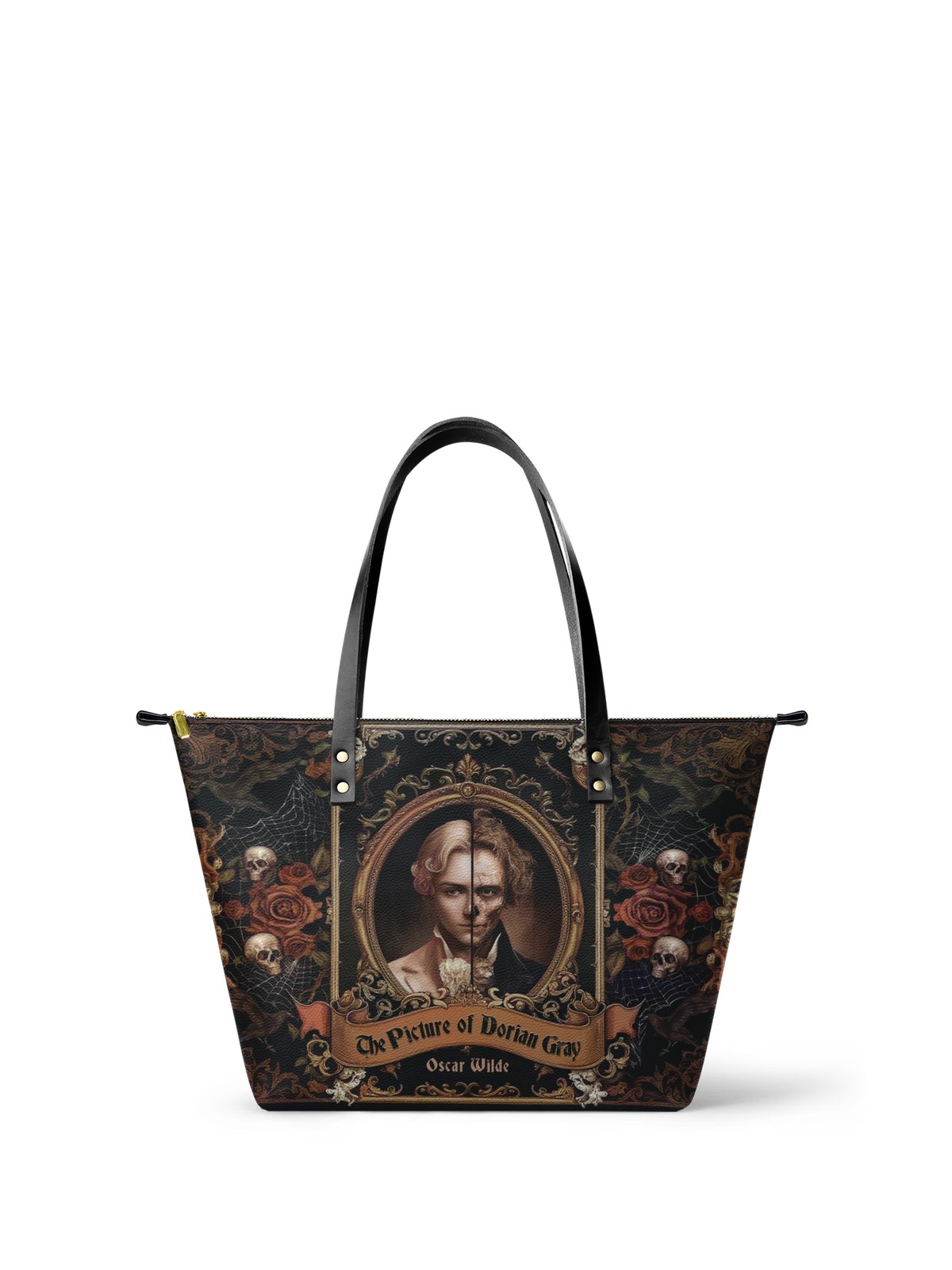 "The Picture Of Dorian Gray" Leather Tote Bag