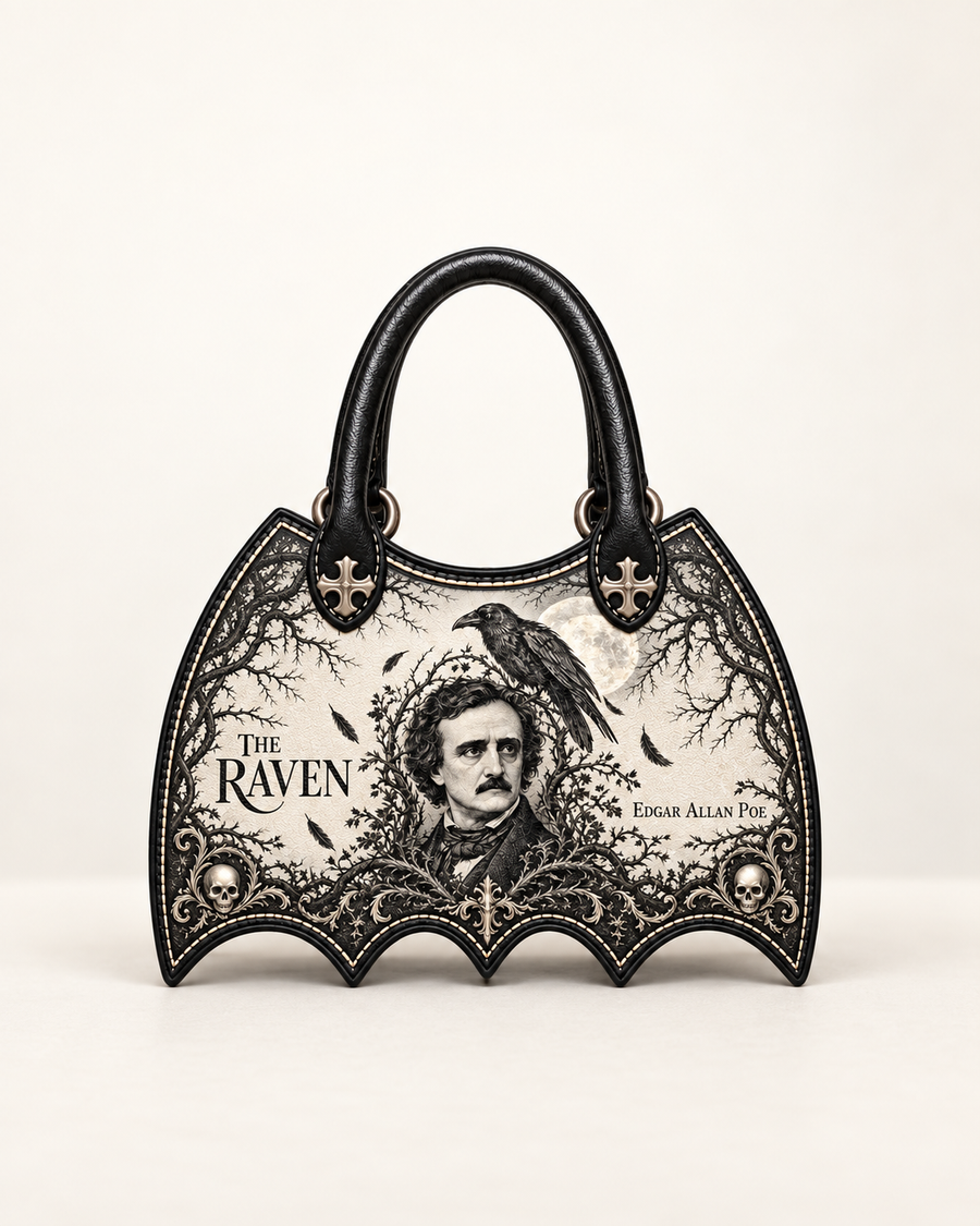 "The Raven" Bat Wing Handbag