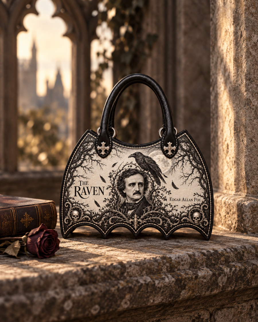 "The Raven" Bat Wing Handbag