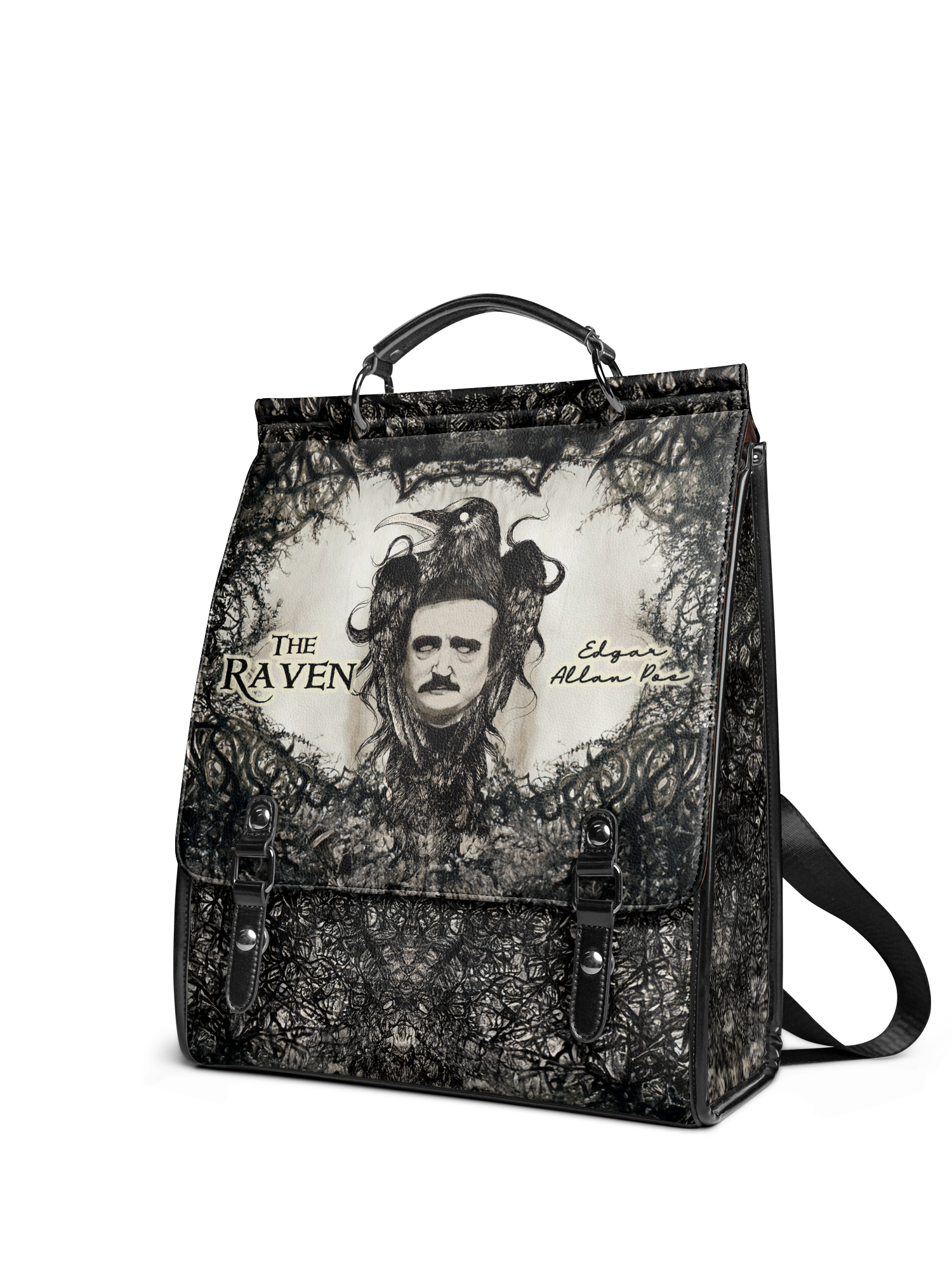 "The Raven" Leather Backpack