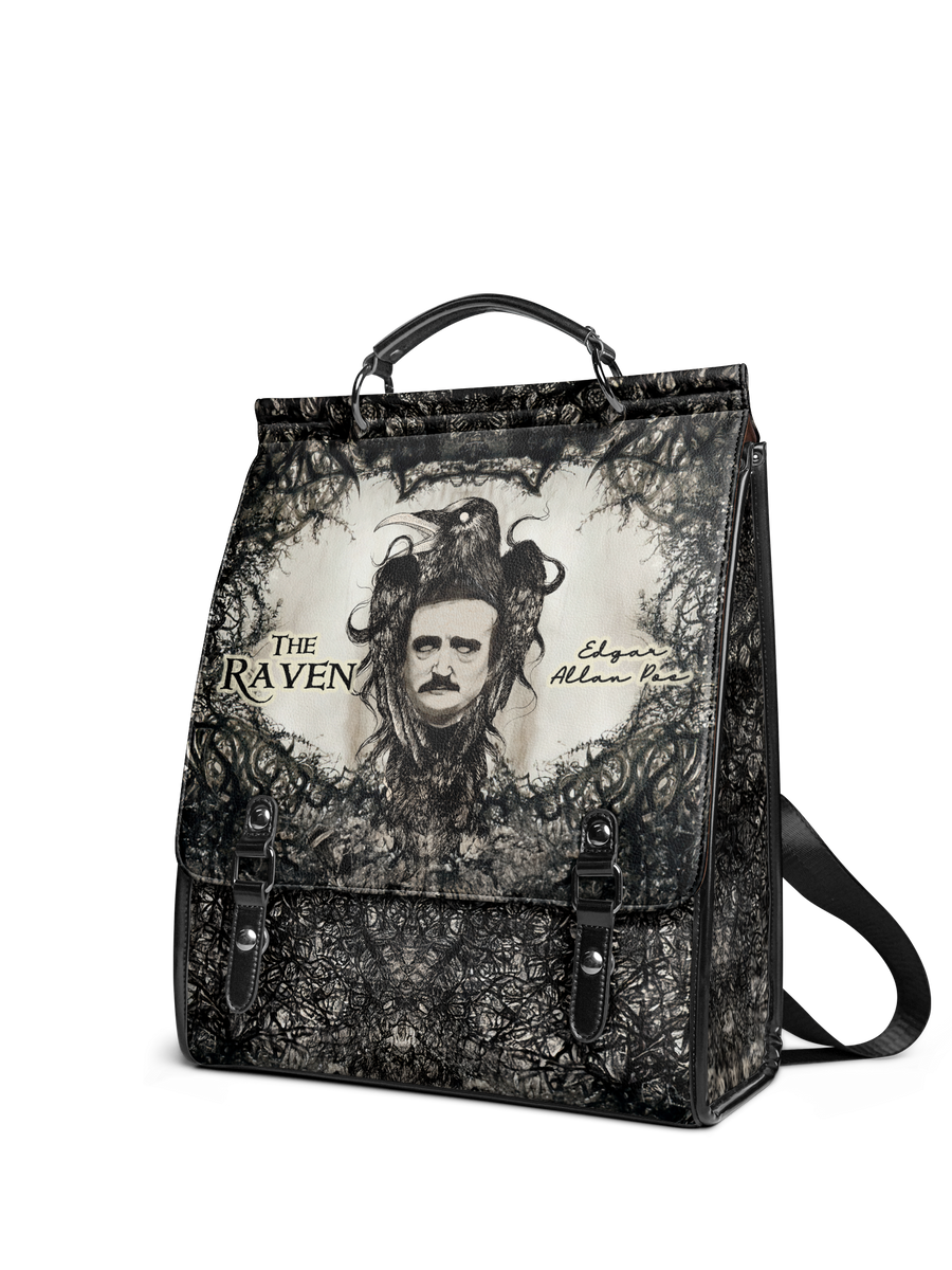 "The Raven" Leather Backpack