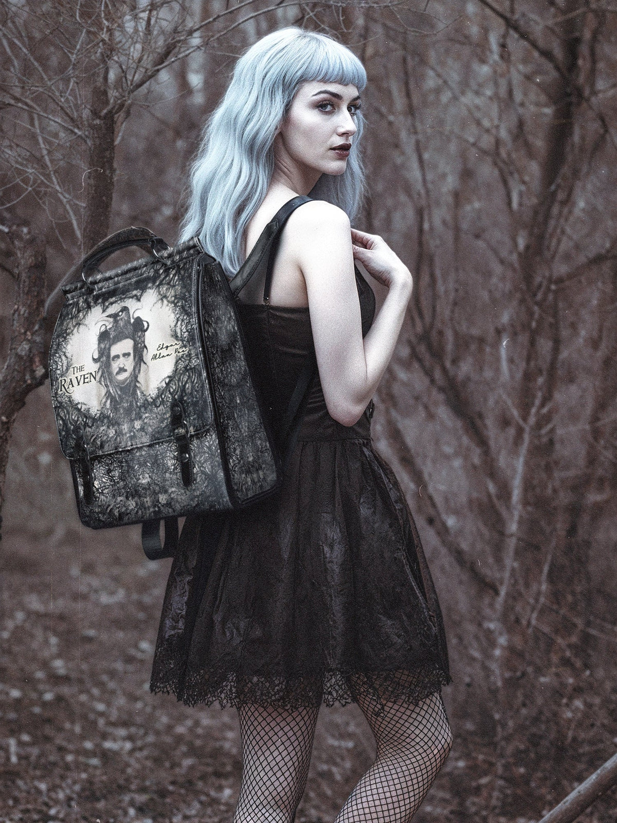 "The Raven" Leather Backpack