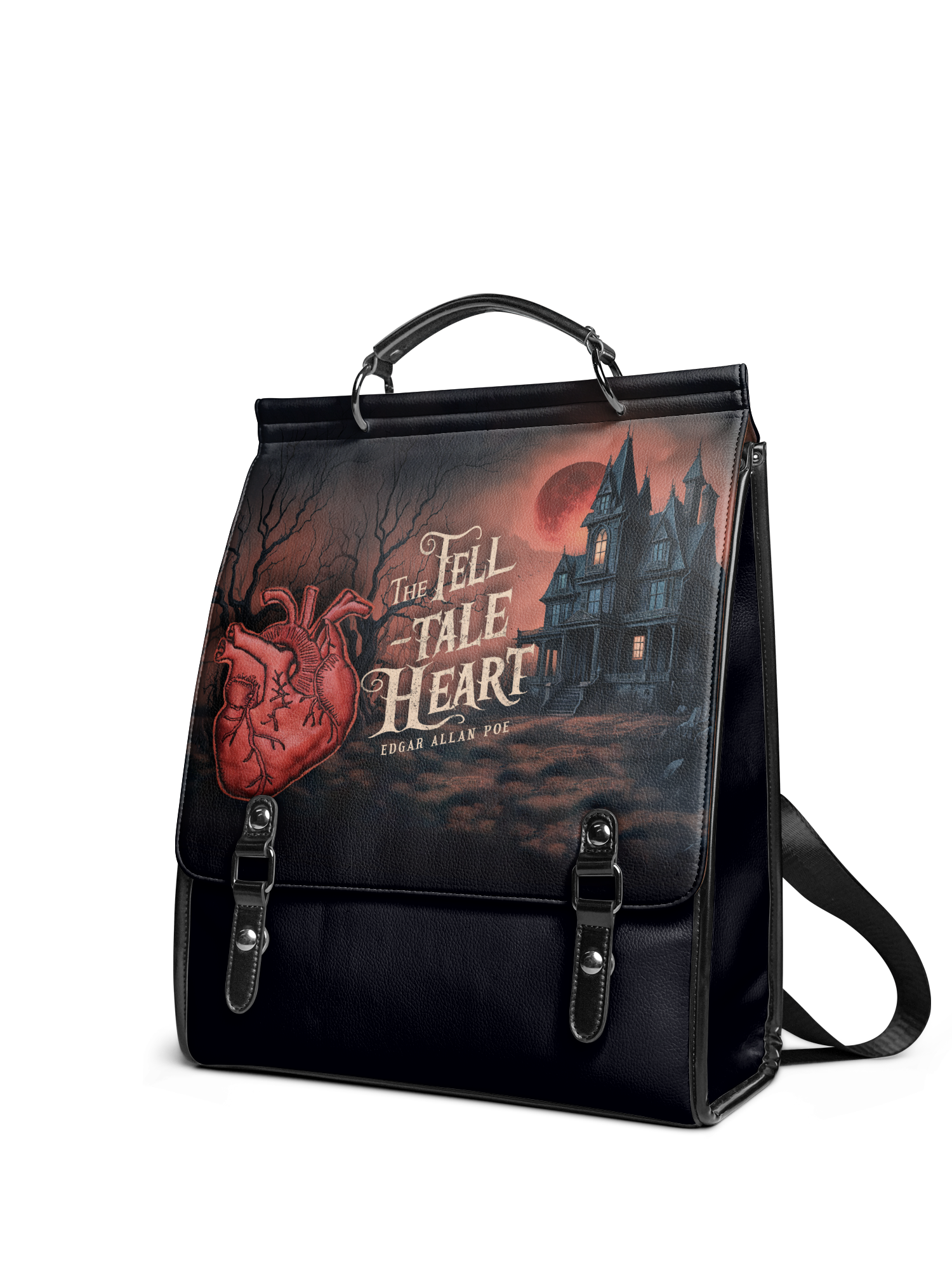 "The Tell-Tale Heart" Leather Backpack