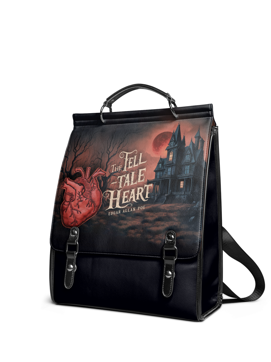 "The Tell-Tale Heart" Leather Backpack