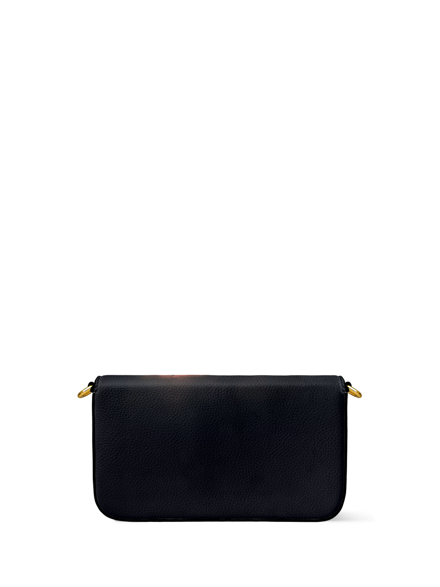 "The Tell-Tale Heart" Envelope Chain Crossbody Bag