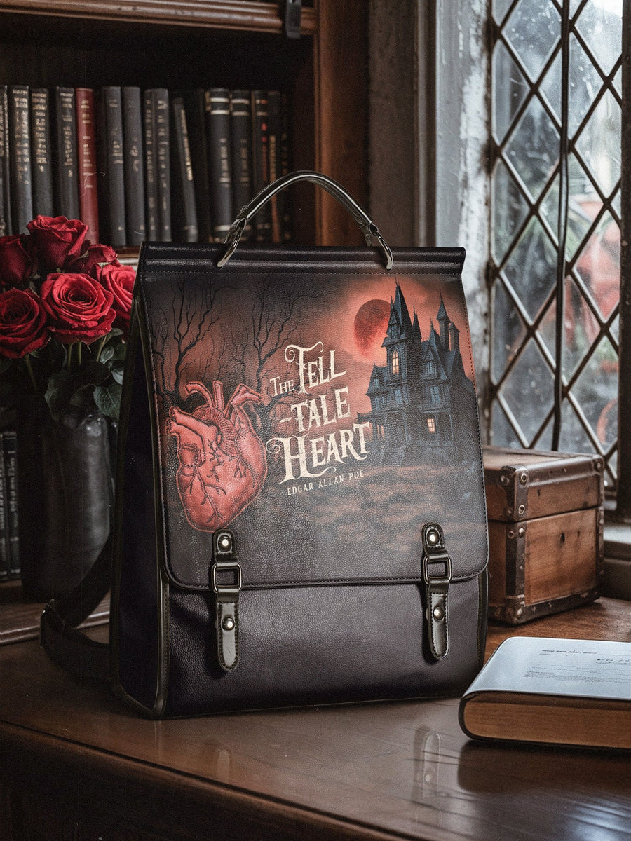 "The Tell-Tale Heart" Leather Backpack