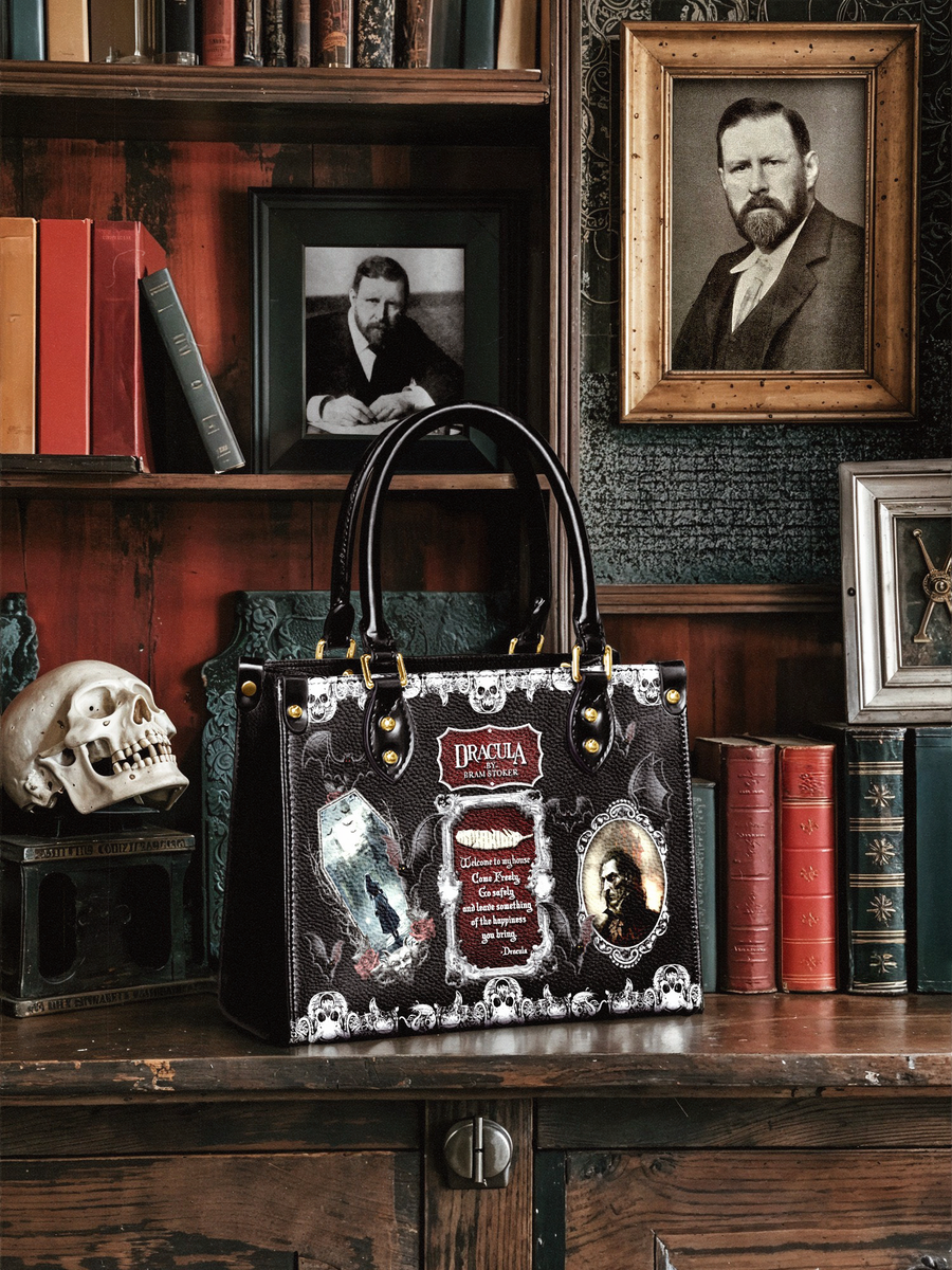 "The Dracula" Small Leather Handbag