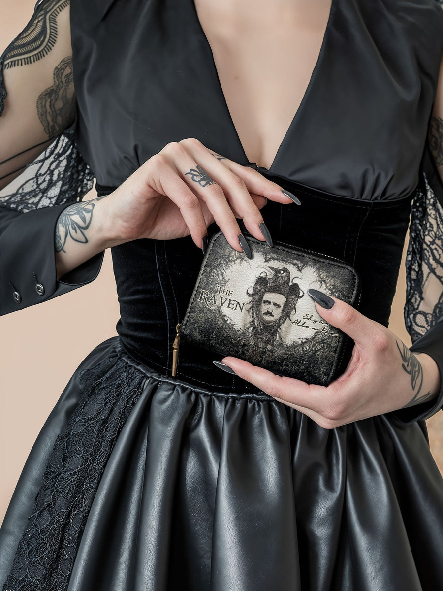 "The Raven" Mini Wallet