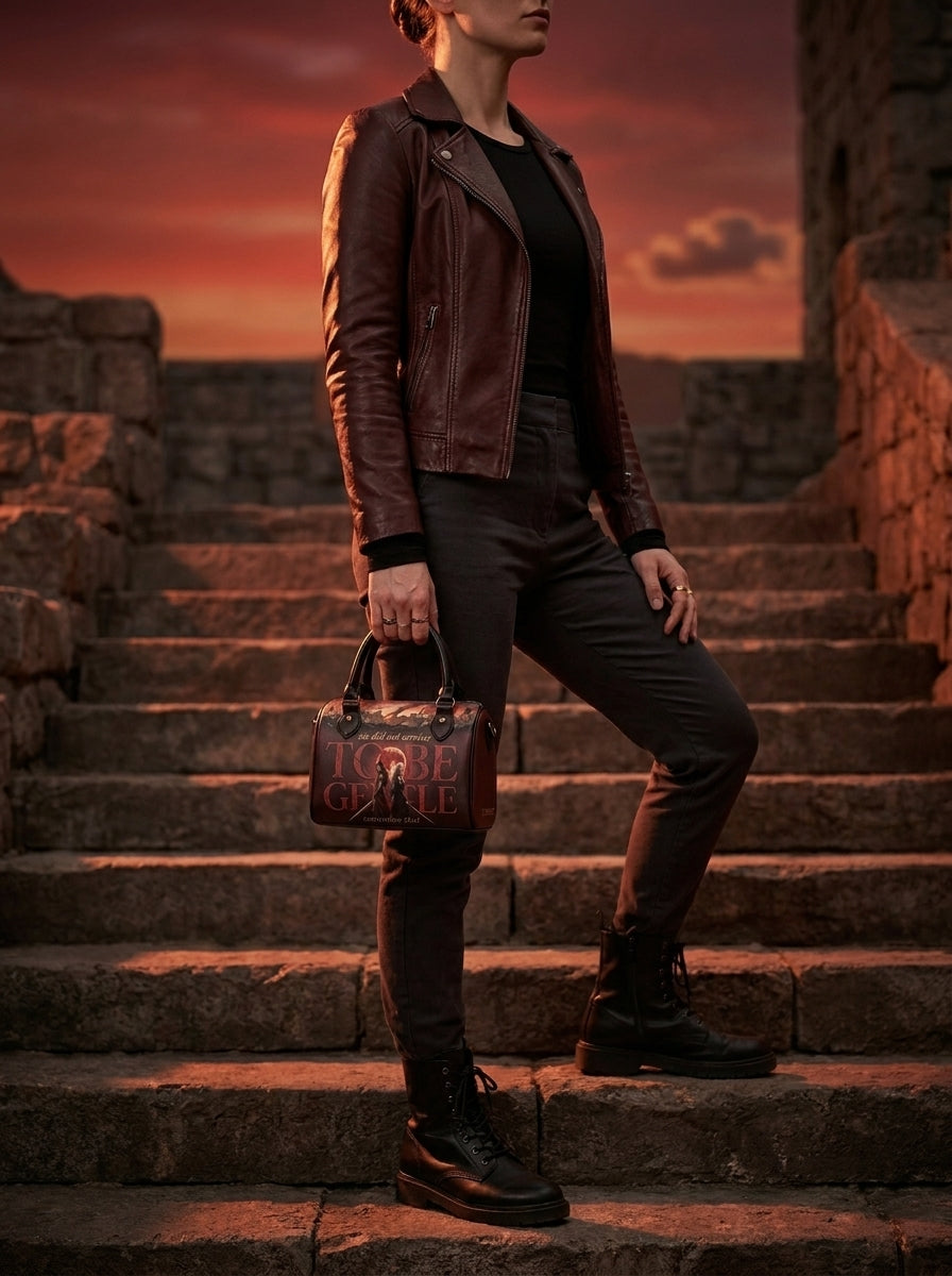 "We Did Not Survive To Be Gentle" Warrior Sisters Mini Satchel