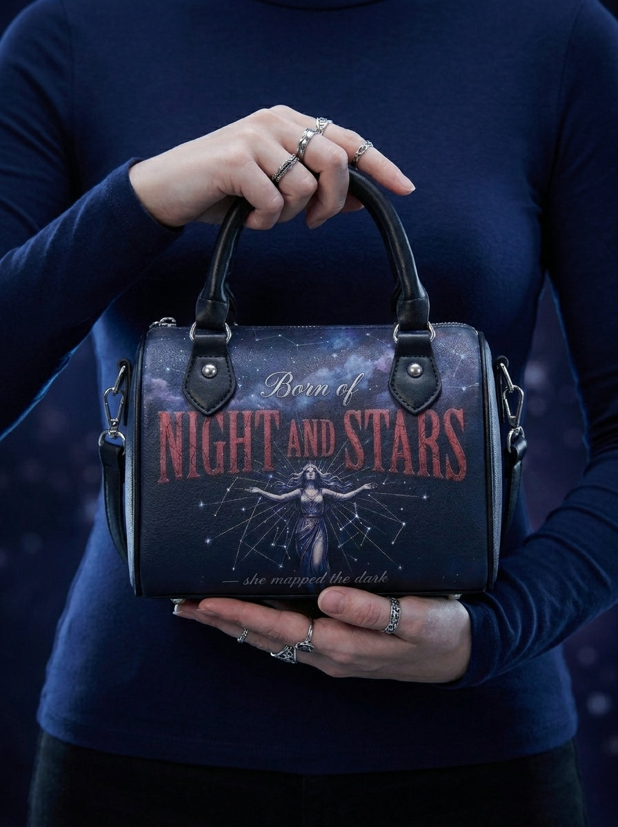 "Crowned in Constellations" Star Queen Mini Satchel