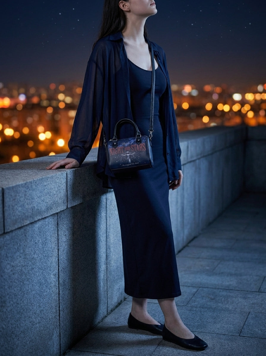 "Crowned in Constellations" Star Queen Mini Satchel