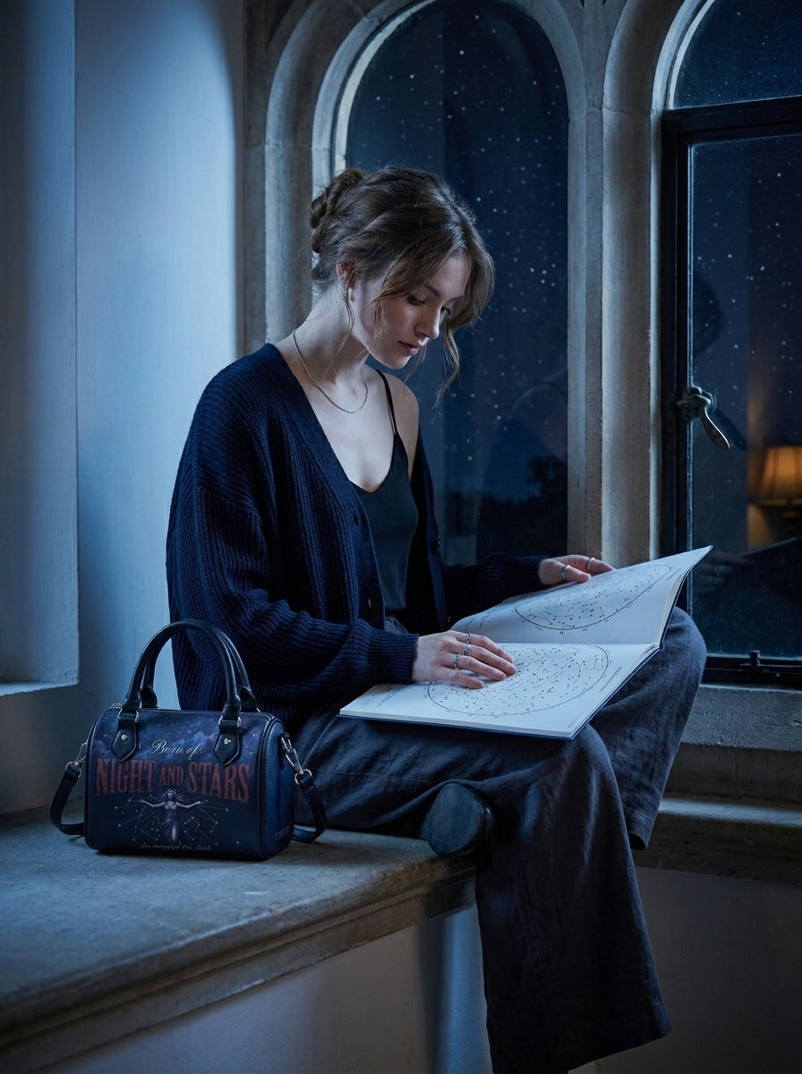 "Crowned in Constellations" Star Queen Mini Satchel