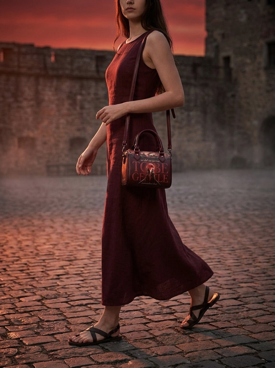 "We Did Not Survive To Be Gentle" Warrior Sisters Mini Satchel