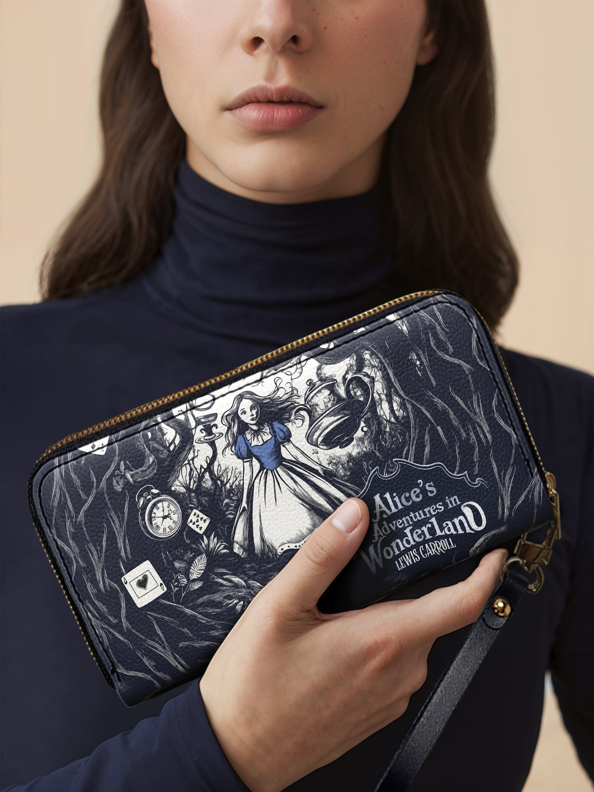 "Down the Rabbit Hole" Wallet