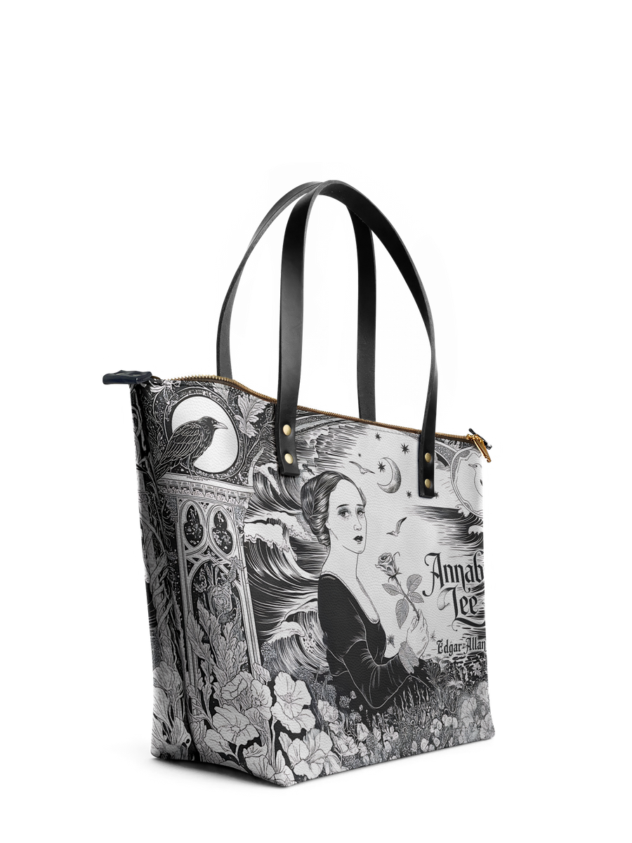 "Annabel Lee" Leather Tote Bag