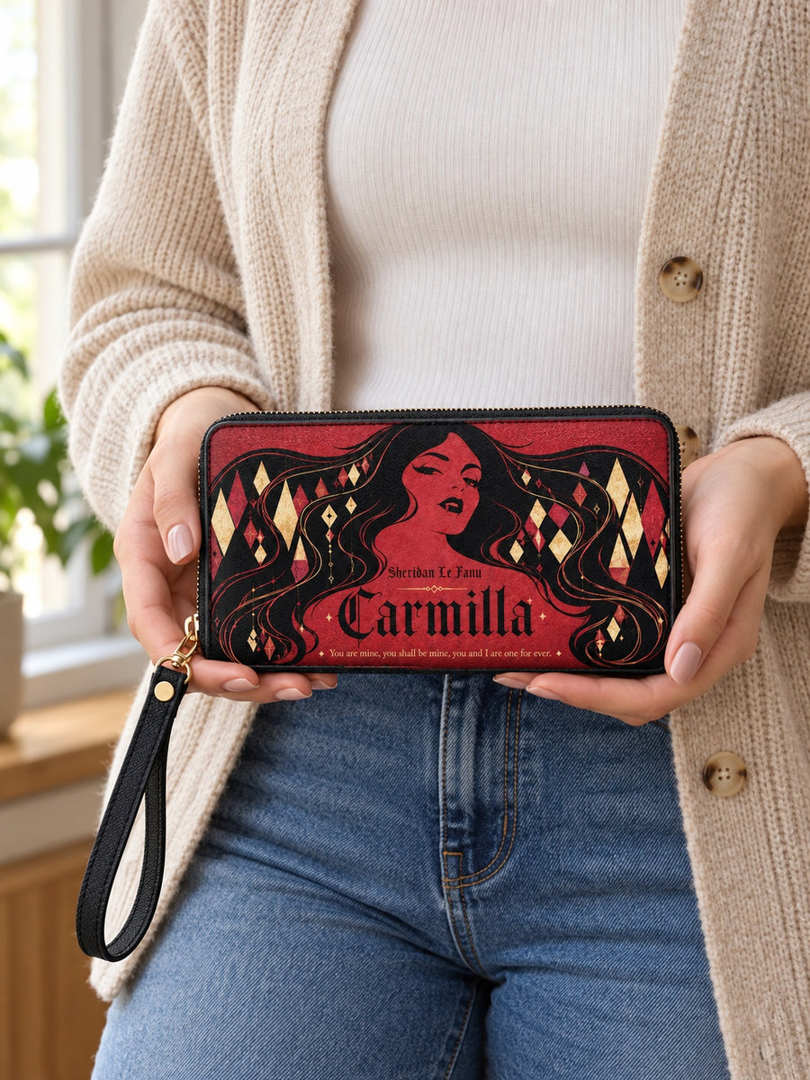 "Carmilla" Crimson Bride Long Wallet