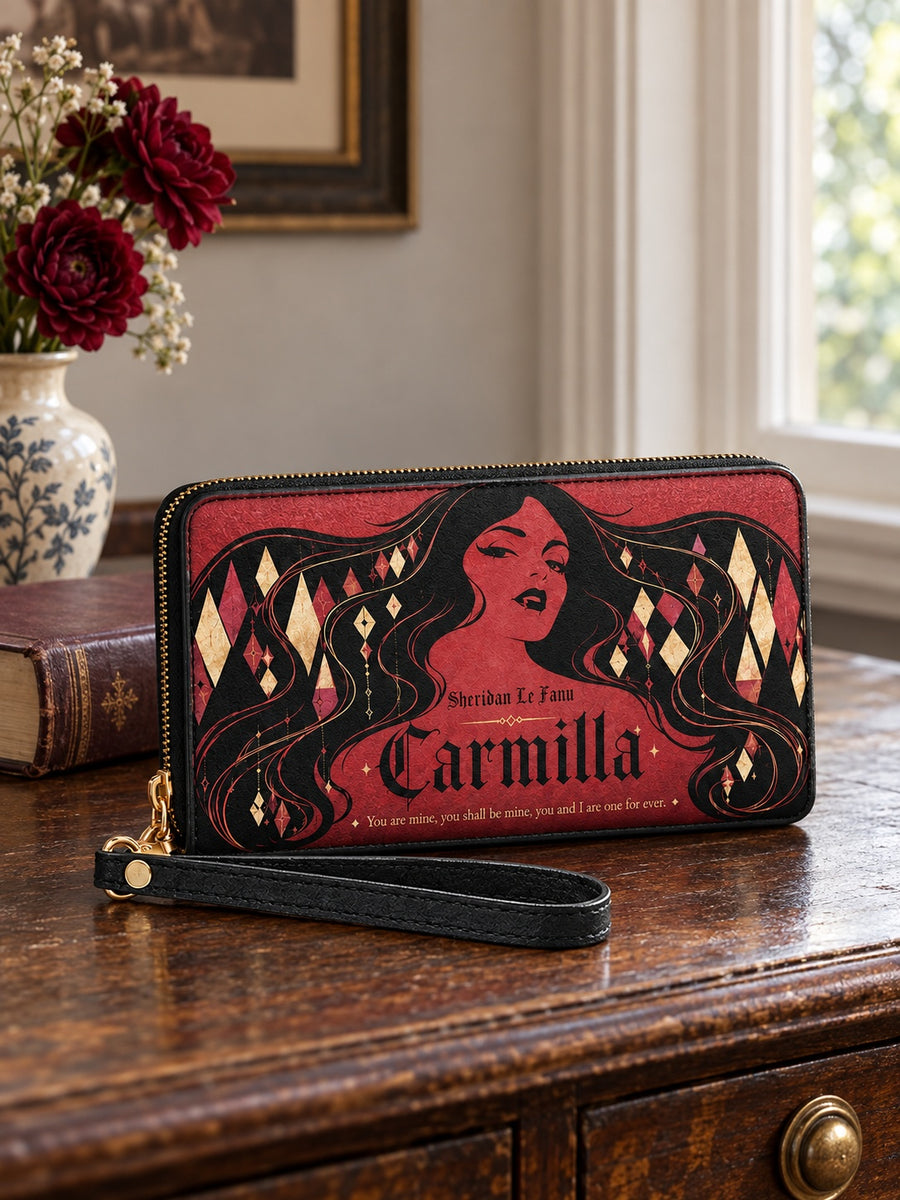 "Carmilla" Crimson Bride Long Wallet