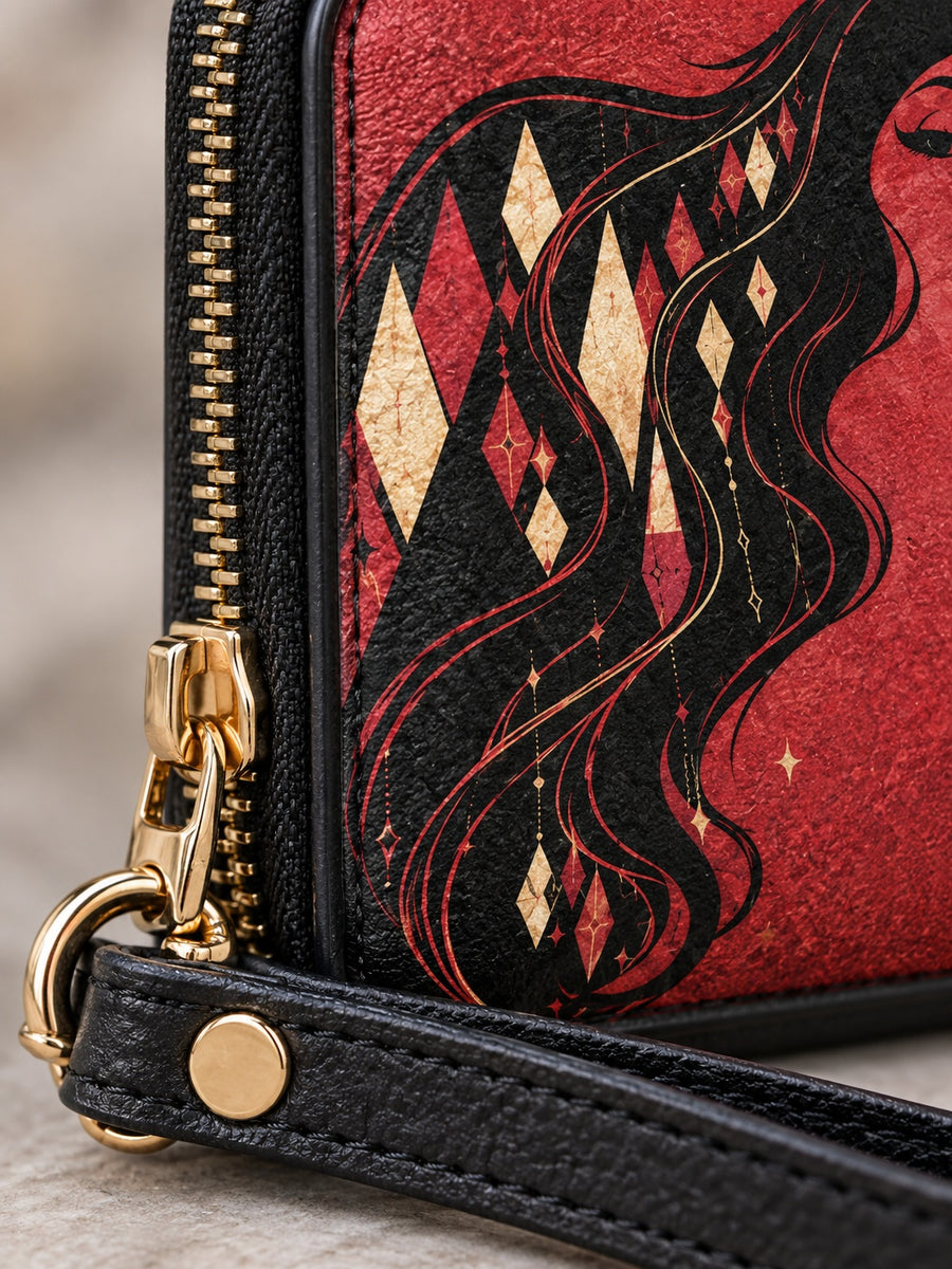 "Carmilla" Crimson Bride Long Wallet