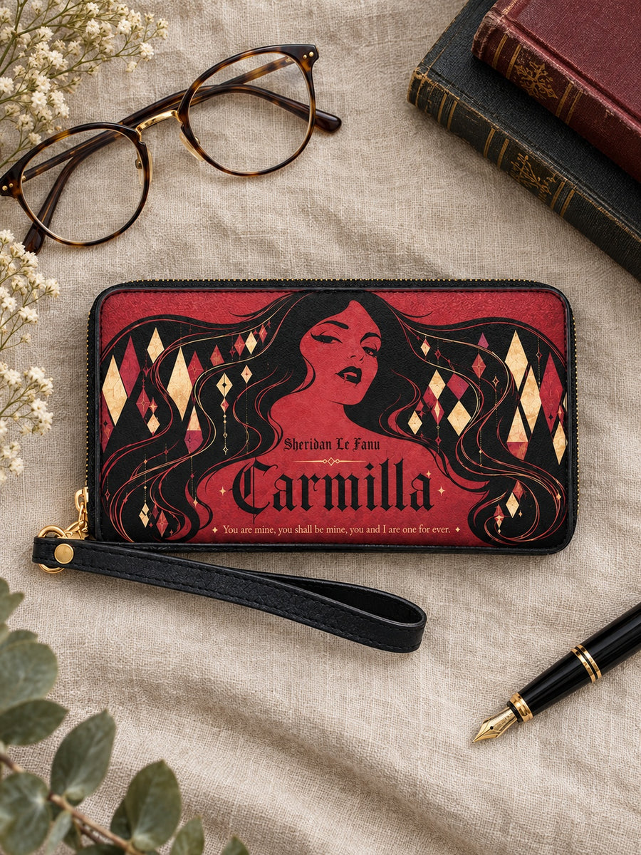 "Carmilla" Crimson Bride Long Wallet