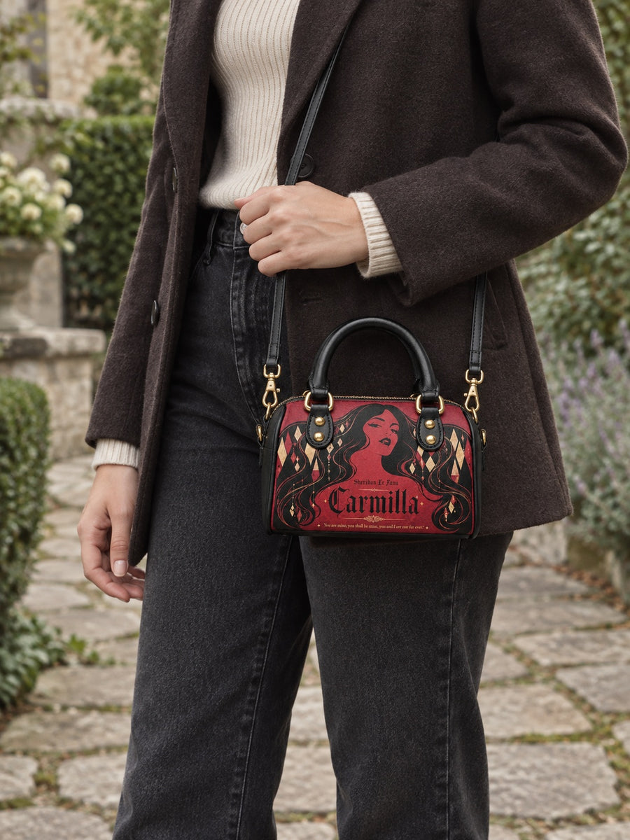 "Carmilla" Crimson Bride Mini Satchel