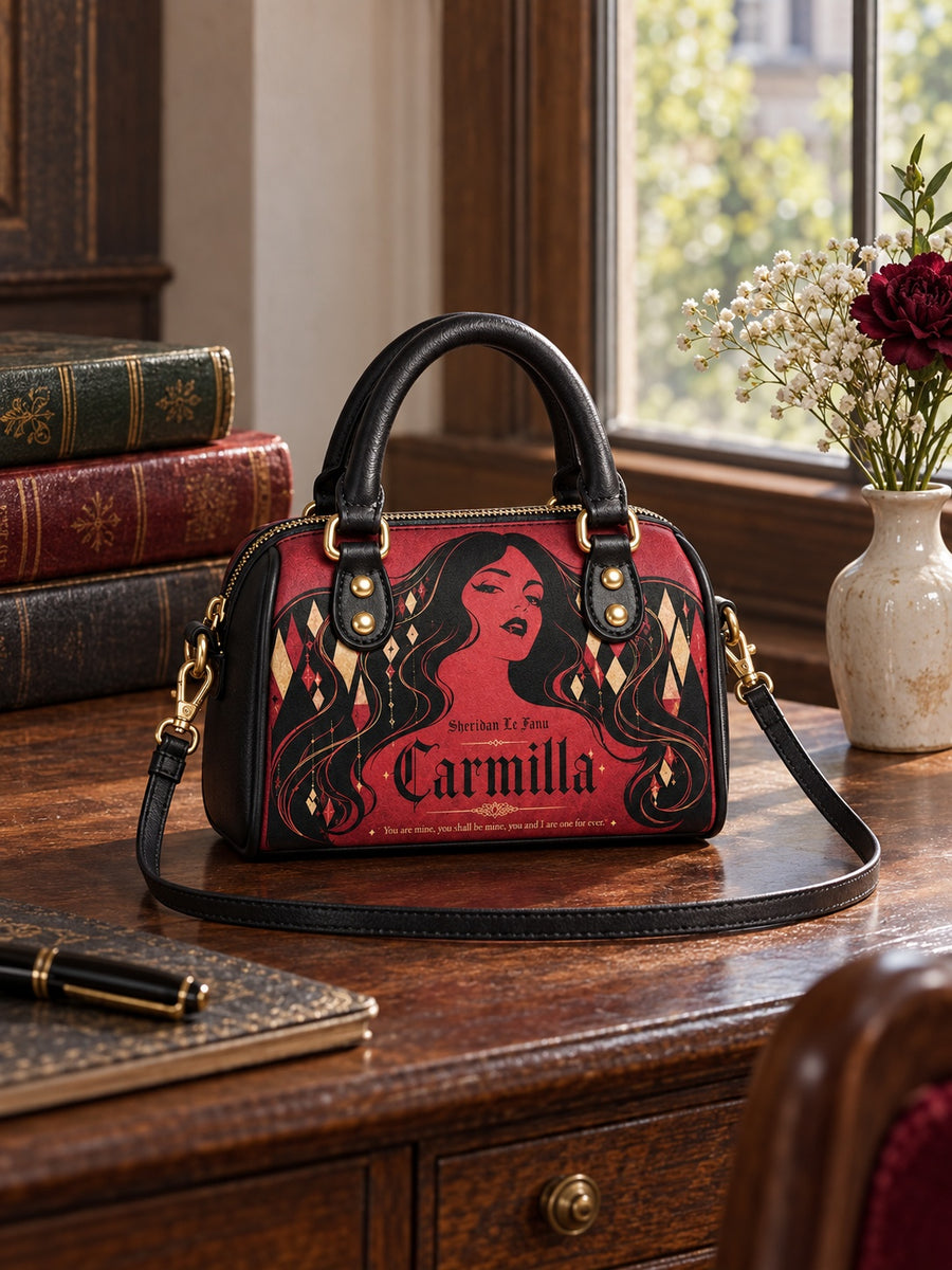 "Carmilla" Crimson Bride Mini Satchel