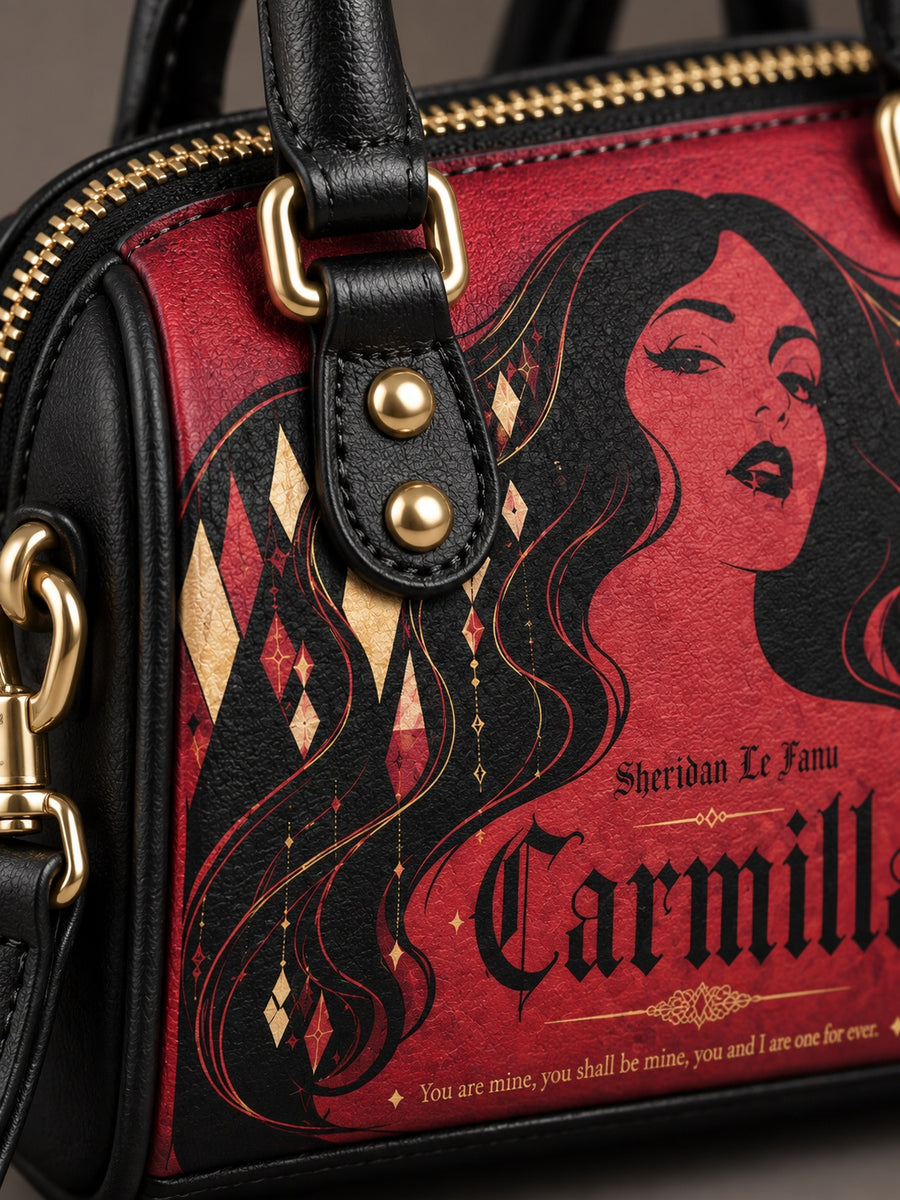 "Carmilla" Crimson Bride Mini Satchel