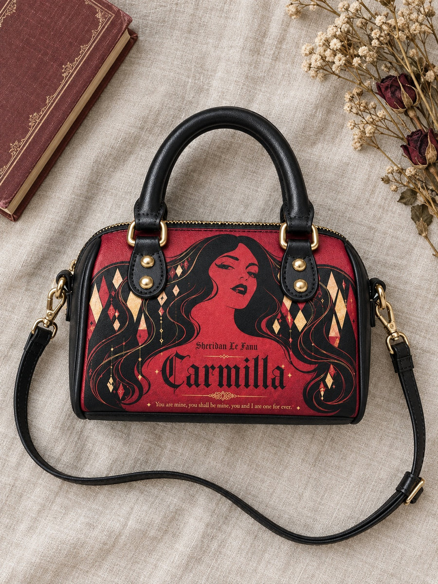 "Carmilla" Crimson Bride Mini Satchel