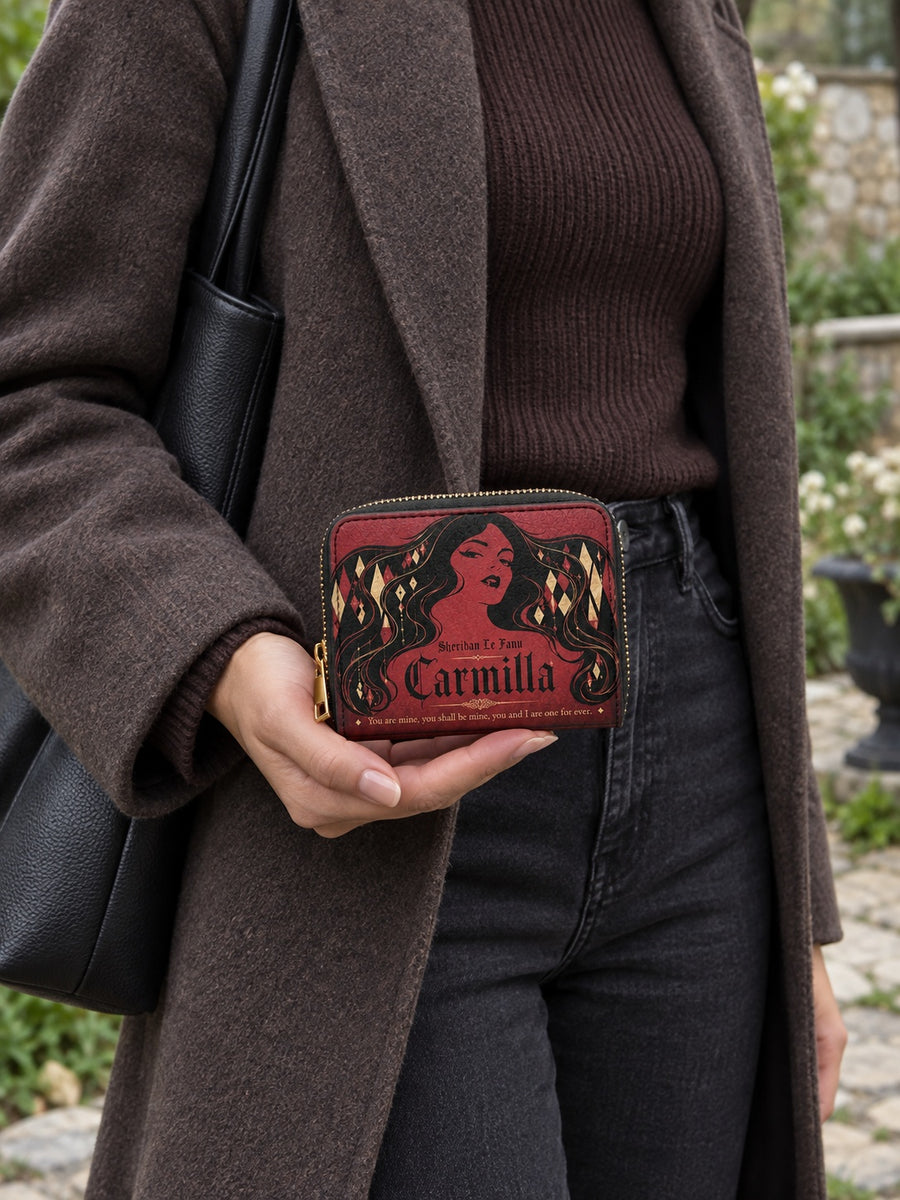"Carmilla" Crimson Bride Mini Wallet