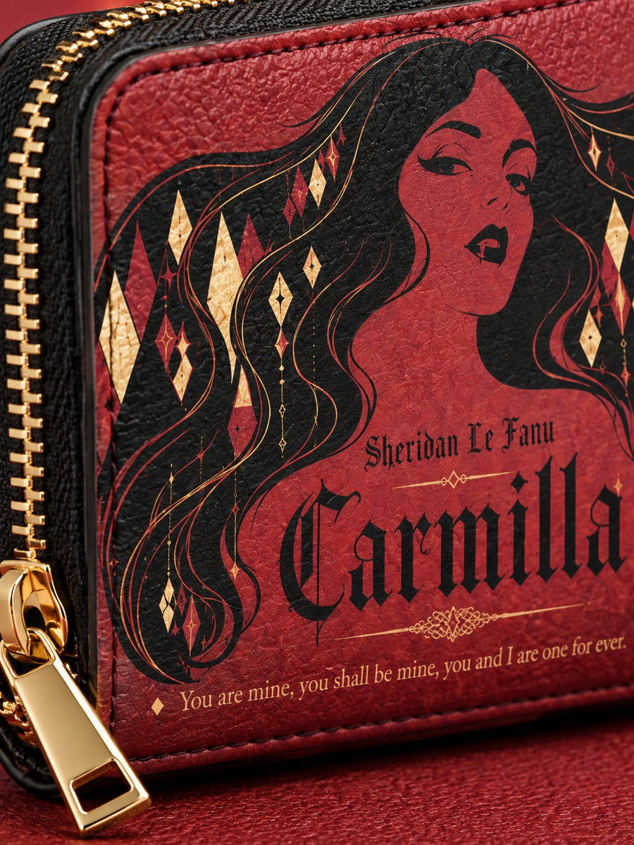 "Carmilla" Crimson Bride Mini Wallet