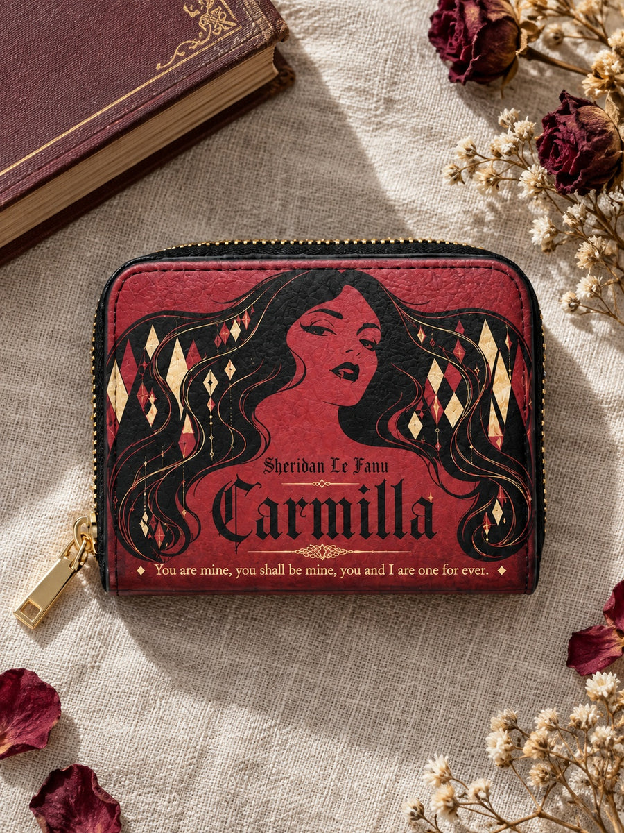 "Carmilla" Crimson Bride Mini Wallet
