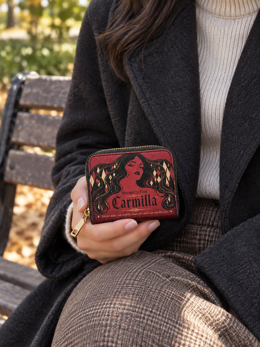 "Carmilla" Crimson Bride Mini Wallet