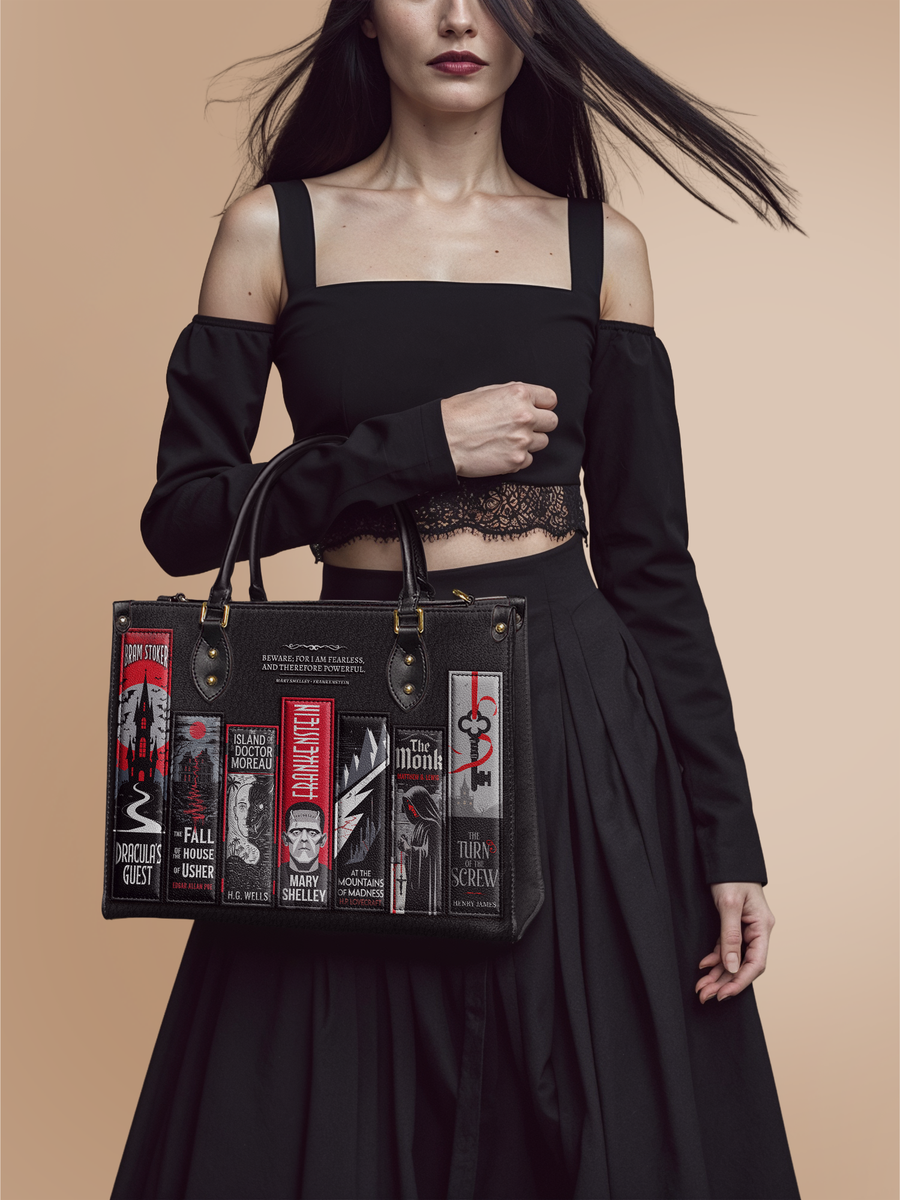 "The Fearless Collection" Leather Handbag