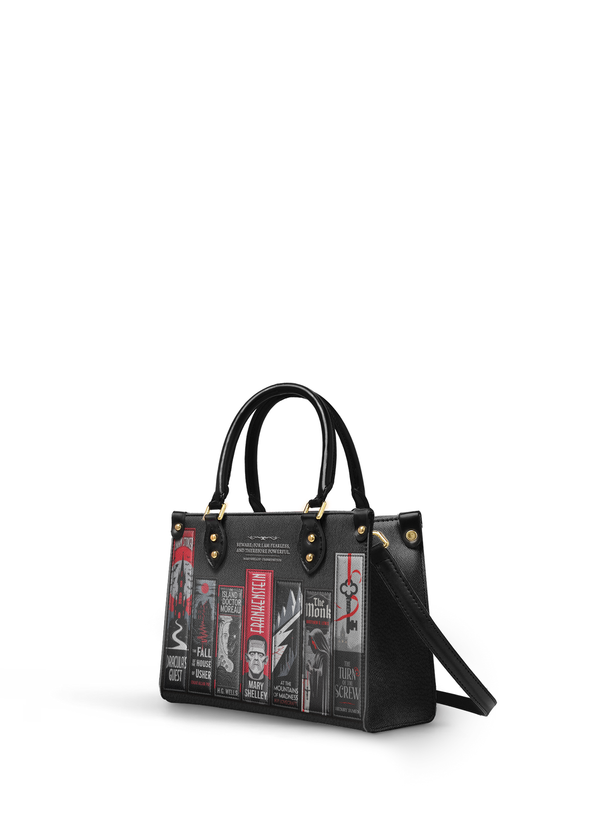 "The Fearless Collection" Small Leather Handbag