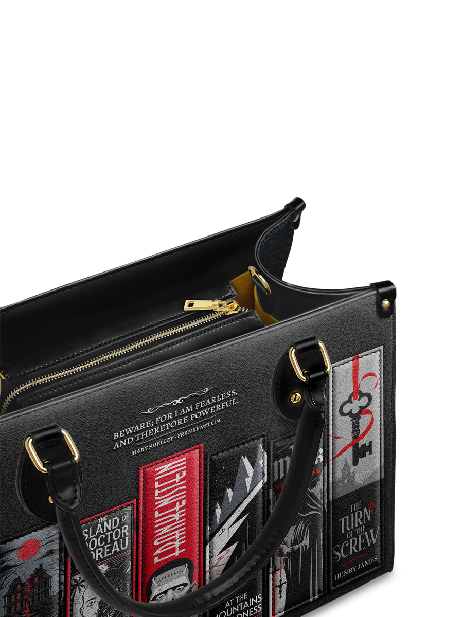 "The Fearless Collection" Leather Handbag