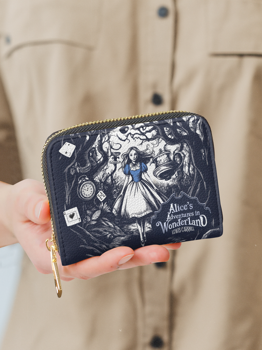 "Down The Rabbit Hole" Mini Wallet