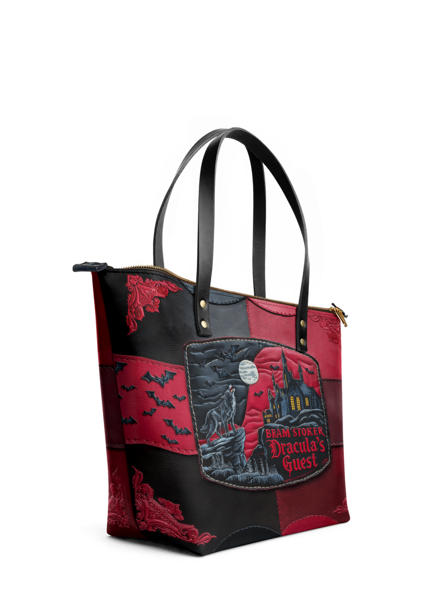 "Dracula's Guest" Leather Tote Bag