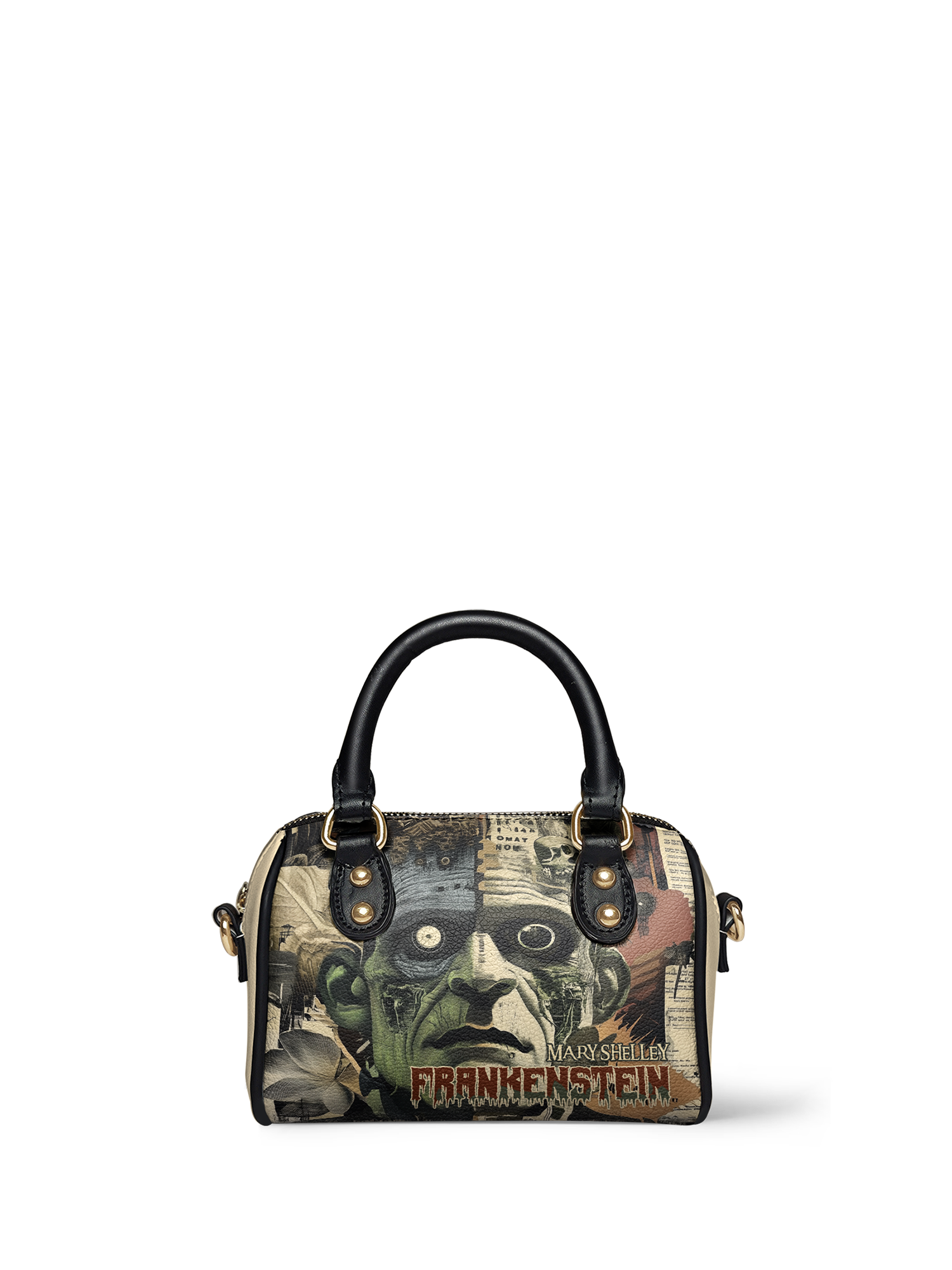 "Frankenstein" Old Parchment Mini Satchel