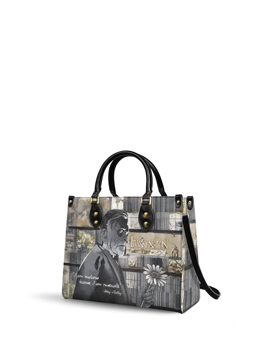 "Frankenstein" Ashes of Hope Leather Handbag
