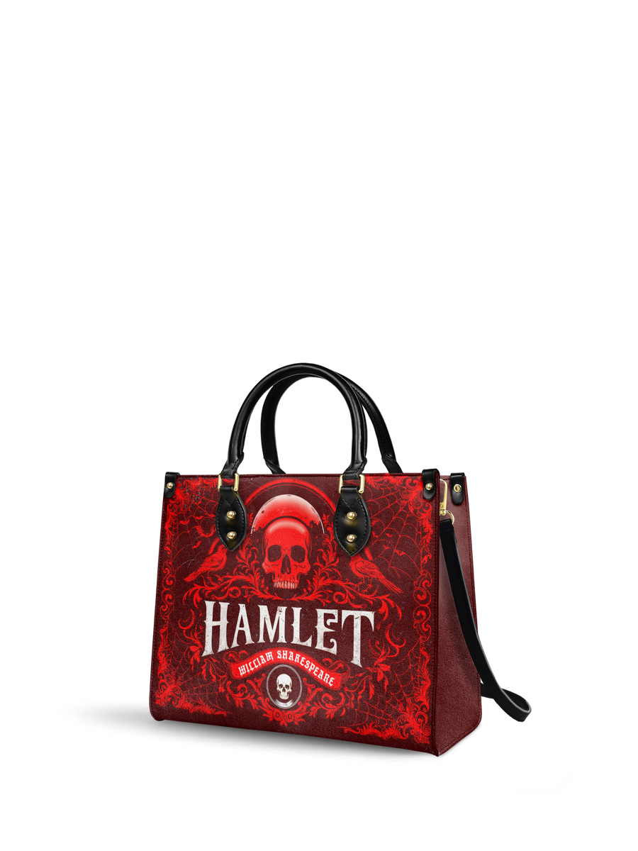 "Hamlet" The Red Room Leather Handbag