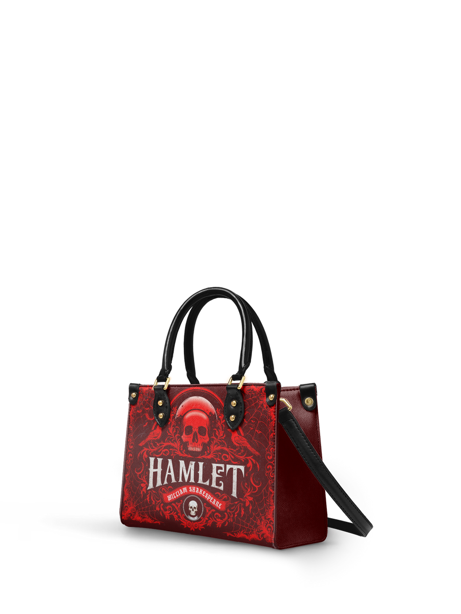 "Hamlet" The Red Room Small Leather Handbag