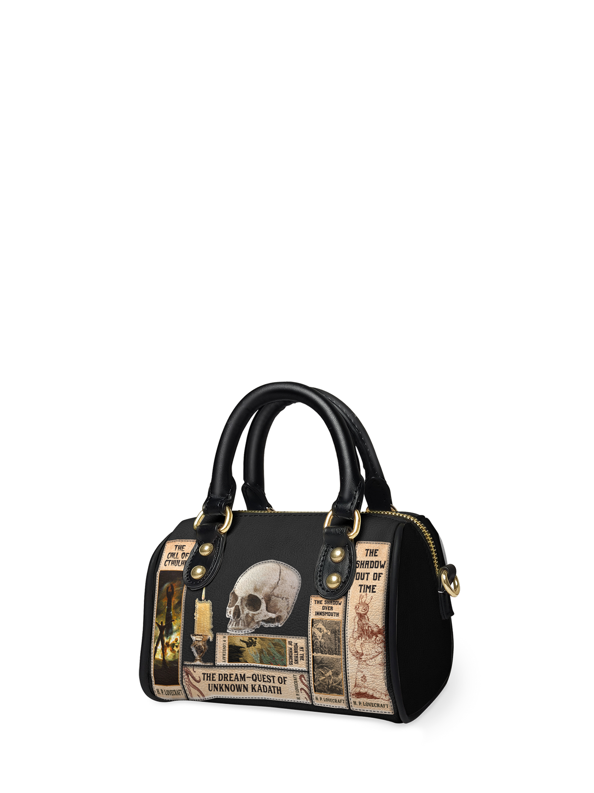 "Lovecraftian" Black Mini Satchel