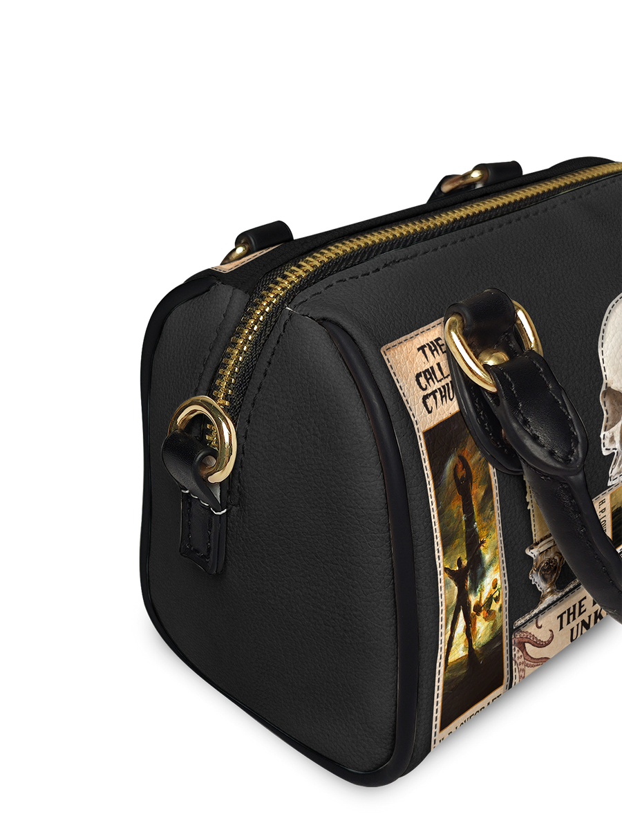 "Lovecraftian" Black Mini Satchel