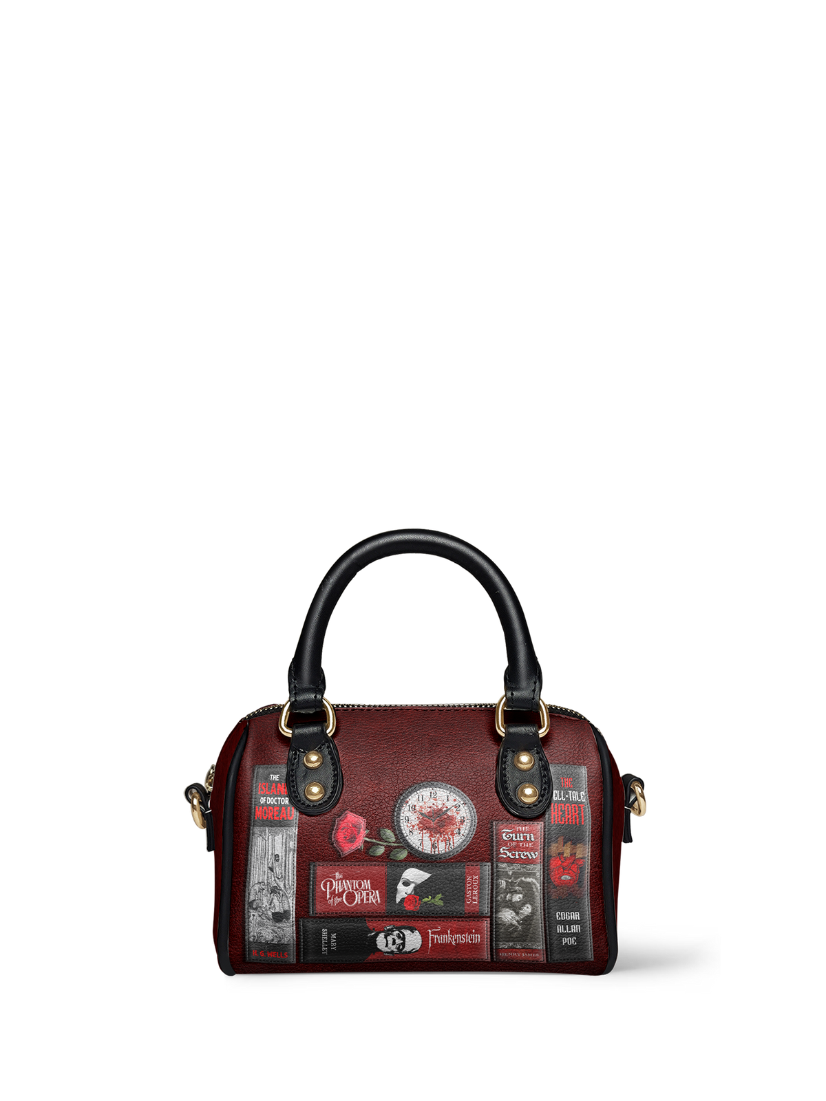 "The Crimson Codex" Mini Satchel