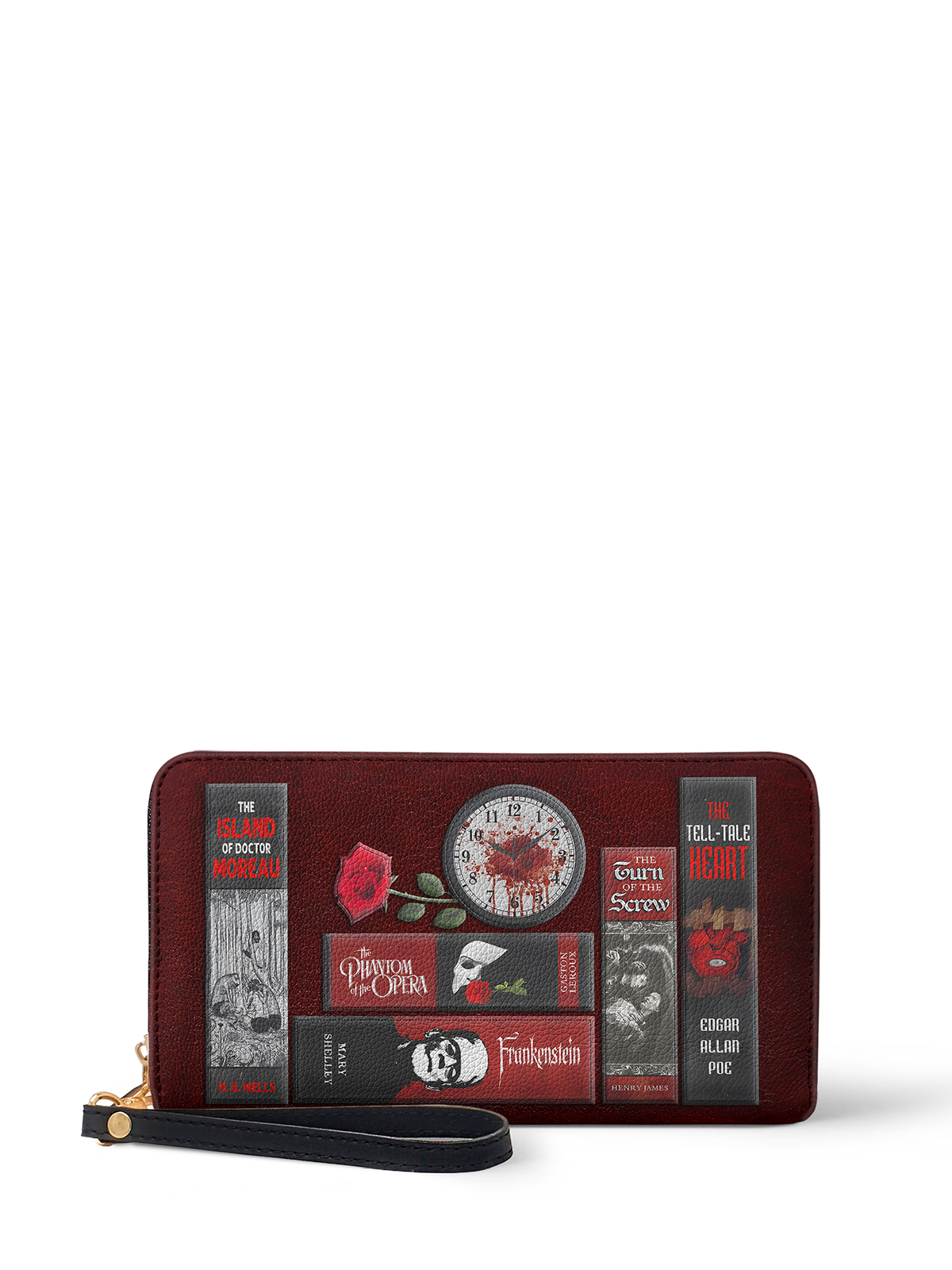 "The Crimson Codex" Wallet
