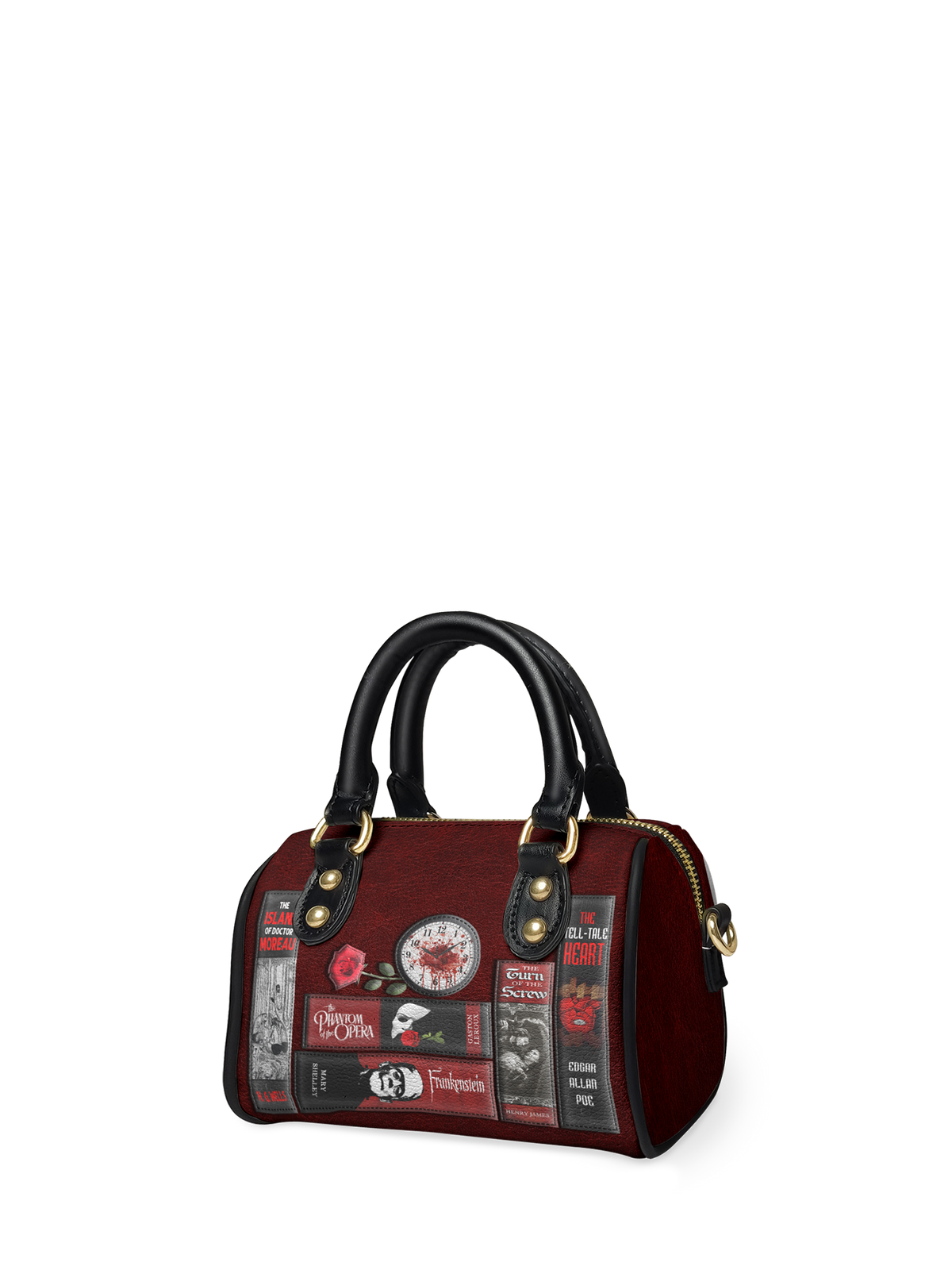 "The Crimson Codex" Mini Satchel