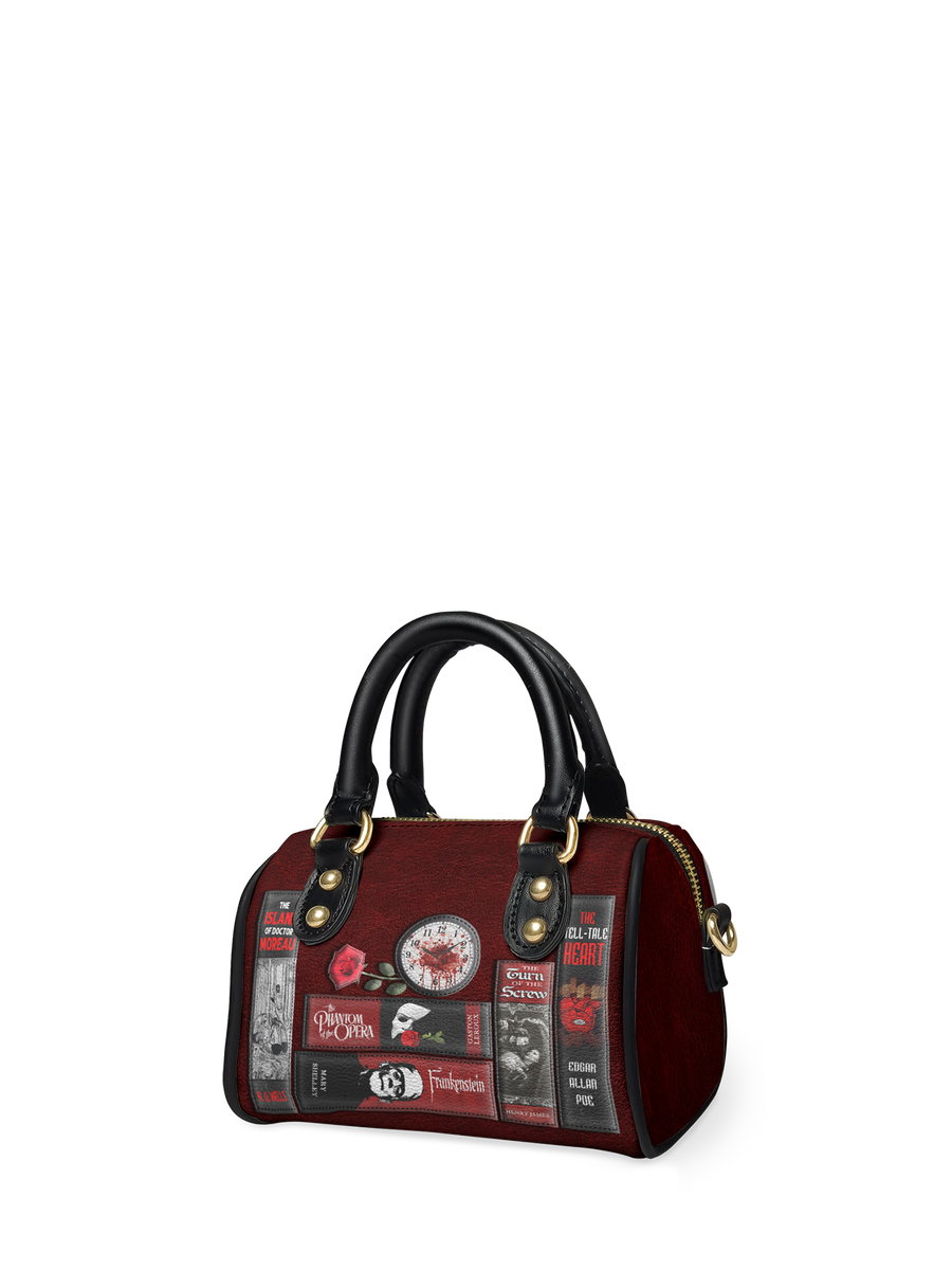 "The Crimson Codex" Mini Satchel