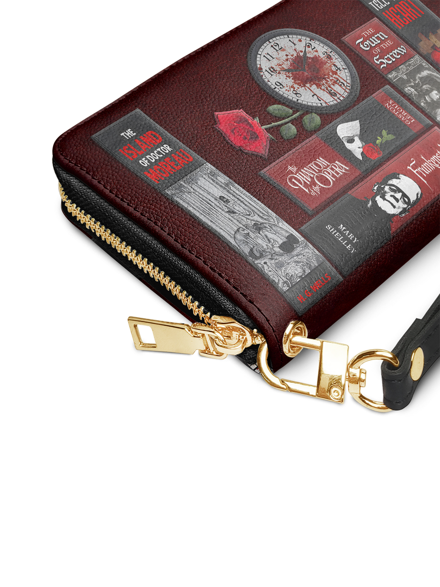 "The Crimson Codex" Wallet